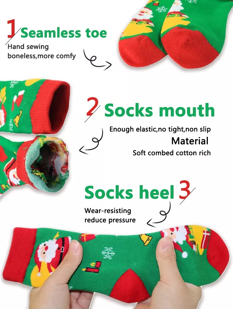 High quality winter socks kids for christmas custom logo thermal baby kids christmas socks .jpg