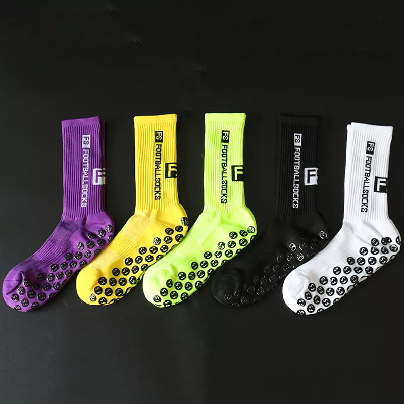 Colorful custom logo crew socks football sport socks.jpg