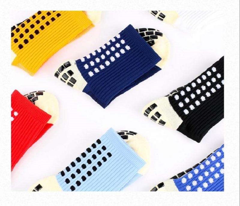 Athletic Soccer Football Anti Slip Non Skid Sports Grip Socks with custom designs.jpg