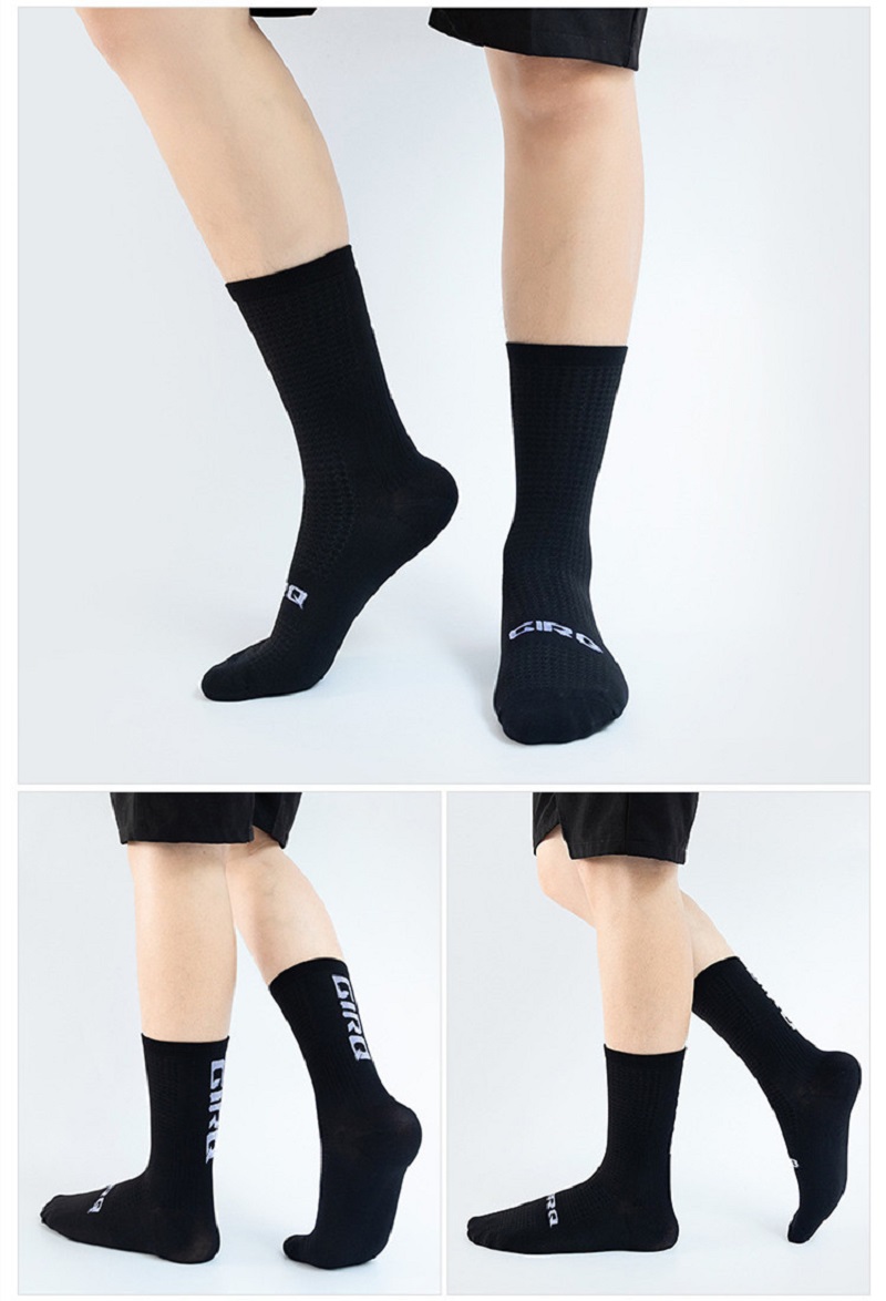 Classical Custom Logo Nylon Breathable Hiking Cycling Socks Sport Biking Socks.jpg